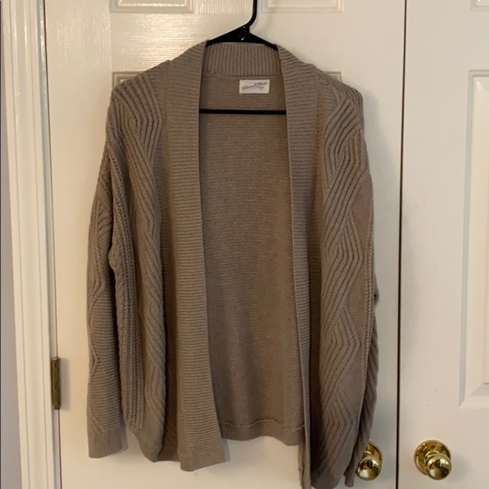 Beige cardigan